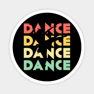 Retro Vintage Dancing Gift For Dancers Magnet